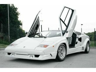 lamborghini countach 25th anniversary 214 mls 1 of 67 rhd cars