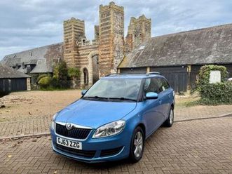 2013 skoda fabia 1.2 se tsi (86ps) estate 1197cc