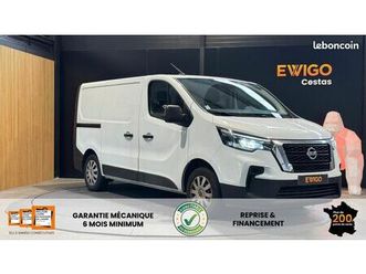 nissan primastar 2.0 dci 130 3000 l1h1 court pc-tn acenta - tva recuperable - camera arriere - attelage