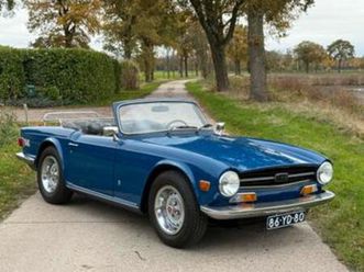 triumph tr6 2.5l 6-cilinder 1973 — oldtimers — marktplaats