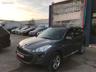 peugeot 4007 2.2hdi 156 /7 places/cuir/gps/camera/jantes alus/attelage