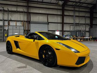 used 2008 lamborghini gallardo spyder