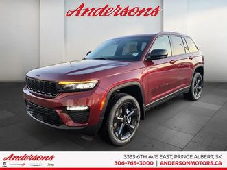 2025 jeep grand cherokee limited black appearance / panoramic su