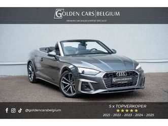 35 tdi cabrio s-line/matrix/virtual/carplay/camera