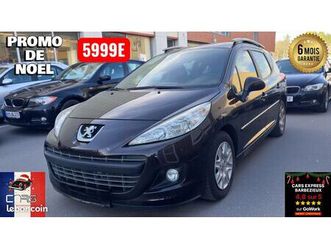 peugeot 207 sw 1.4 1er main etat neuf garantie 6mois