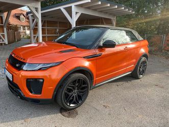 range rover evoque cabrio hse voll diesel 180ps kamera ahk