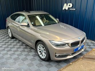 bmw série 3 gt 320i xdrive 2.0i 184ch boîte auto - luxuary - toit ouvrant pano - camera - tête haute - sièges cuir / électrique / chauffants