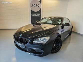 bmw 650i xdrive m-sport v8 4.4 twinpower turbo 408ch - toit ouvrant - affichage tête haute - sièges chauffants - gps/camera - phares xénon