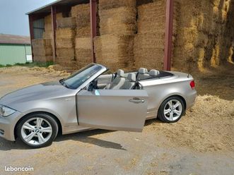 vend bmw serie 1 cabriolet luxe