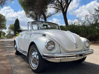 maggiolino cabriolet cabrio 1303 targa roma 1972