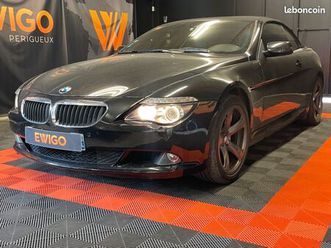 bmw serie 6 cabriolet 3.0 635 d 285ch luxe bva