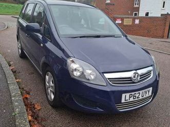 vauxhall, zafira, mpv, 2013, manual, 1598 (cc), 5 doors