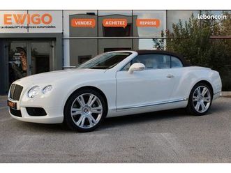 bentley continental gtc - 4.0l 507ch - entretien bentley