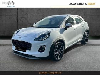 ford puma 1.0 flexifuel 125ch s&s mhev titanium