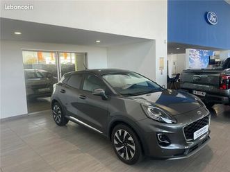 ford puma ii 1.0 flexifuel 125 ch mhev s&s bvm6 titanium