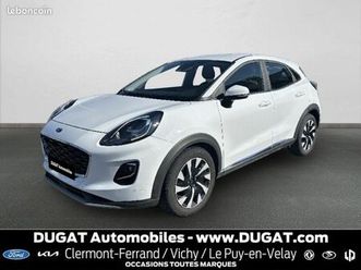 ford puma 1.0 flexifuel 125ch s&s mhev titanium