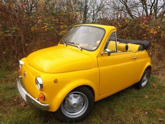 fiat 500f cabriolet-einzelstück & wohl besser als neu