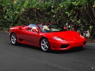 2002 ferrari 360 3.6 spider