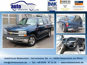 chevrolet tahoe 5.3 v8 lt 4wd leder*s-dach*memory*ahk