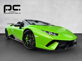 huracan lp640-4 spyder performante dct