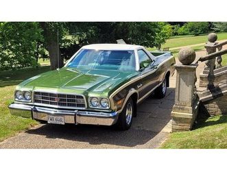1973 ford ranchero vert foncé automatique, 3 vitesses con...