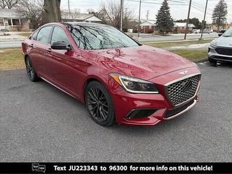 used 2018 genesis g80 3.3t sport