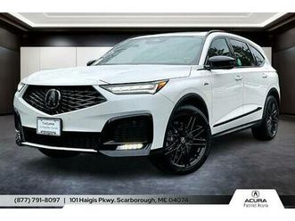 2026 acura mdx a-spec advance package