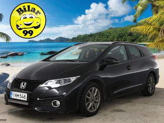 honda civic tourer 1,8i elegance plus / p. kamera / navi / merkkihuollettu / vakkari / 2x renkaat - hullu blackweek 2,49% korkotarjous - suomi-auto täydellisell