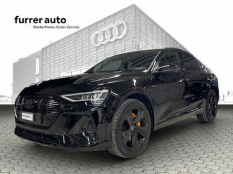 e-tron sportback 55 s line black edition