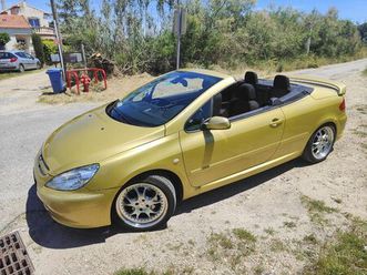 peugeot 307 cc cabriolet or, boîte auto, état impeccable!