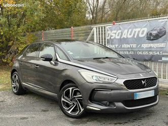 ◊ ds ds5 2.0 bluehdi 180 s&s eat6 sport chic – ct.ok -6mois – gps car play toit pan – garantie 12 mois by psa – luxe français & technologie premium ◊