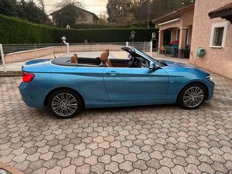 vend bmw série 2 cabriolet