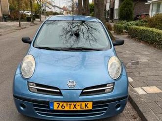 nissan micra 1.2 59kw 3dr 2007 blauw apk tot 18 juli 2026 — nissan — marktplaats