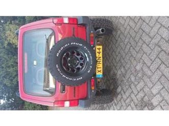 suzuki jimny 1.3 jx 4wd 1999 rood — suzuki — marktplaats