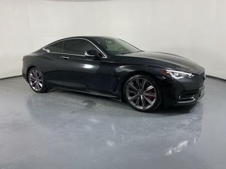 used 2021 infiniti q60 3.0t red sport 400