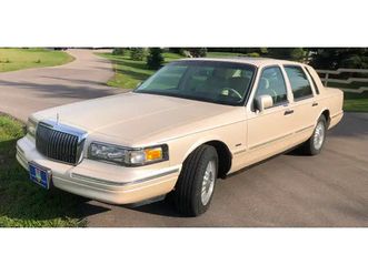 1995 lincoln town car cartier edition