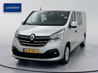 renault trafic 2.0 dci 145 t29 l2h1 dc luxe dubbele cabine navigatie automaat led koplampen trekhaak