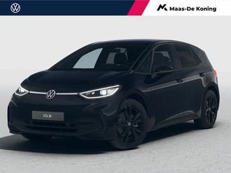 volkswagen id.3 pro limited edition 58 kwh accu 204 pk · achteruitcamera · draadloze telefoonlader · sfeerverlichting · prijs is inclusief inruilpremie ·