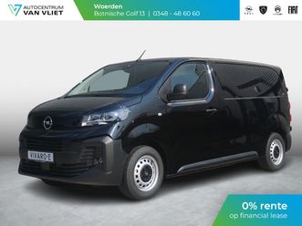 opel vivaro electric l2 75 kwh | 0% rente | apple carplay | camera | parkeersensoren voor & achter | dodehoekwaarschuwing | comfort tussenschot