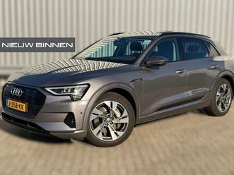 audi e-tron e-tron 50 quattro launch edition plus 71 kwh | black edition | panoramadak | memory seats | luchtvering | adaptive cruise control | keyless | matrix