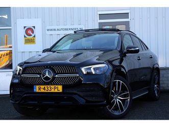 mercedes-benz gle coupé 350e amg 4matic plug in hybride phev*nl-auto*perfect mb onderh.*btw*1ste eig*pano/luchtvering/sfeer/hud/acc/burmester/stoelverw./stoelko