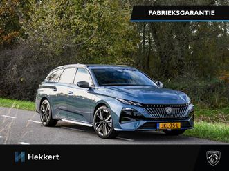 peugeot 308 sw gt 1.6 phev 195pk automaat massage | 19''lm | dode hoek | adapt. cruise | 360° cam. | standkachel