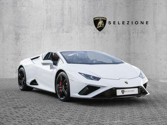 lamborghini huracán evo rwd spyder bianco monocerus