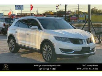 used 2016 lincoln mkx black label