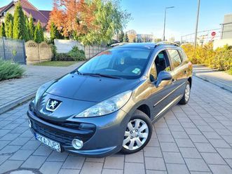 peugeot 207sw 1.6 hdi 90km-2008 rok-klima-panorama dach-ekonomiczny kalisz • olx.pl
