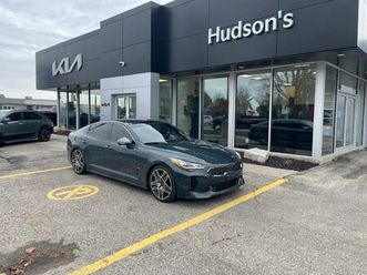 used 2022 kia stinger gt elite w/black interior sunroof | navigation | 19 wheels
