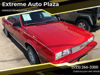 1985 chevrolet cavalier type 10 convertible