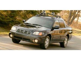 2006 subaru baja turbo