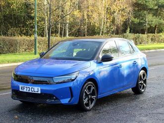 vauxhall corsa 1.2 turbo gs hatchback 5dr petrol auto euro 6 (start/stop) (130 ps)