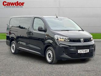 vauxhall vivaro l2 prime 1.5td 120 s/s mt6